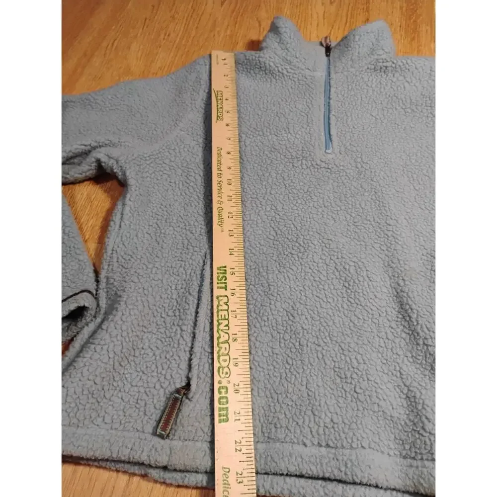 Vintage Misses L. L. Bean Sherpa Fleece Jacket Size L